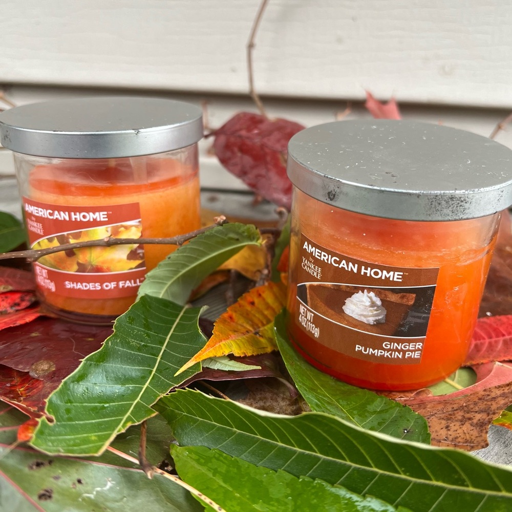 AMERICAN HOME YANKEE CANDLE DUO FALL SCENTED CANDLES - Picture 6 of 6